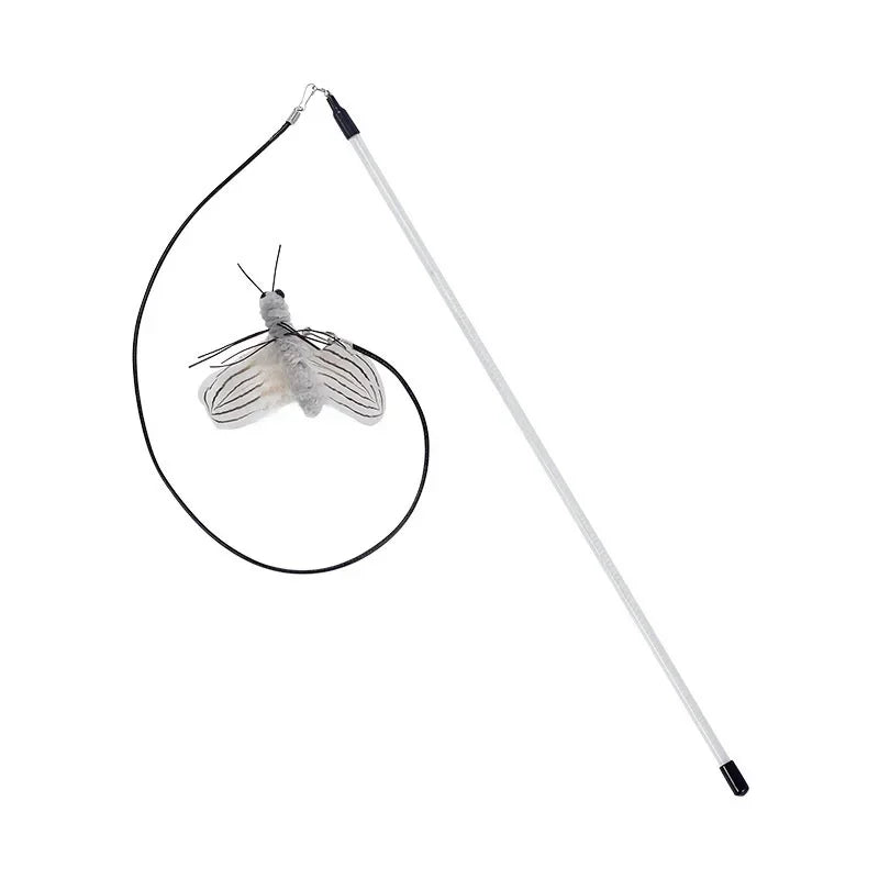 Fun insect Teasing interactive Cat Stick
