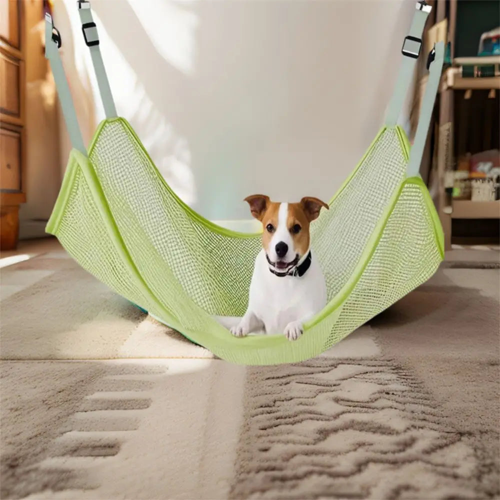 Breathable Cat Hanging Hammock with Adjustable Straps