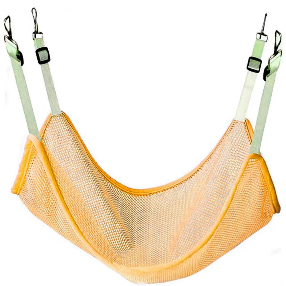 Breathable Cat Hanging Hammock with Adjustable Straps
