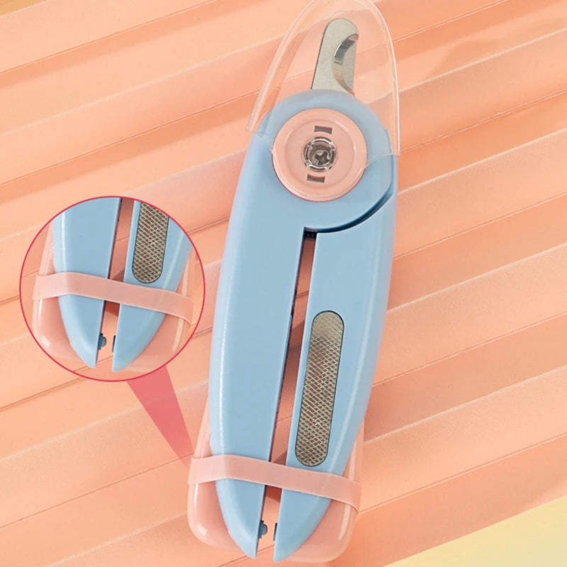 Cat nail clippers with built-in LED light - prevent accidental injuries