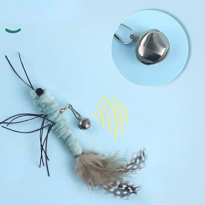 Fun insect Teasing interactive Cat Stick