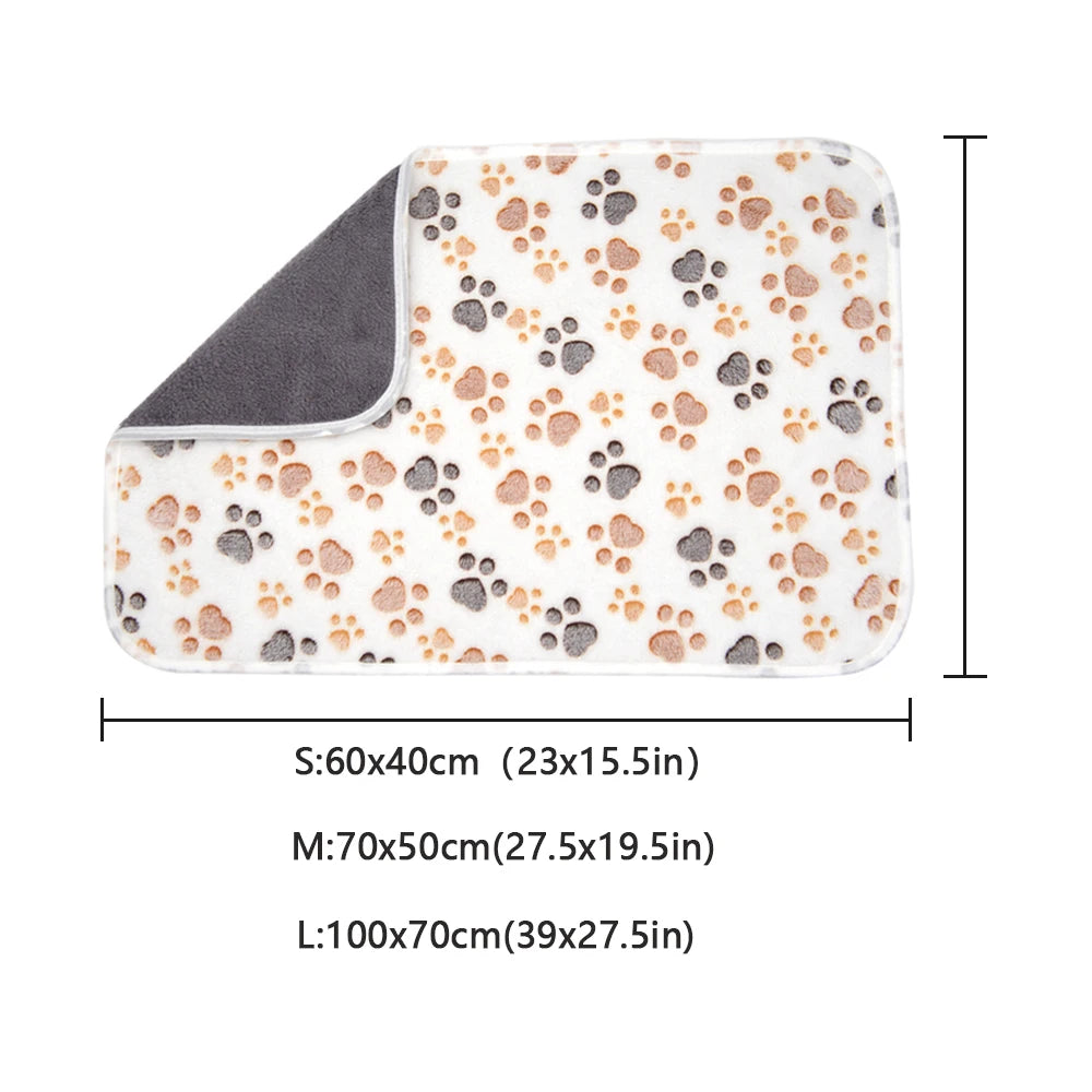 Comfortable Thick Waterproof Cat Blankets