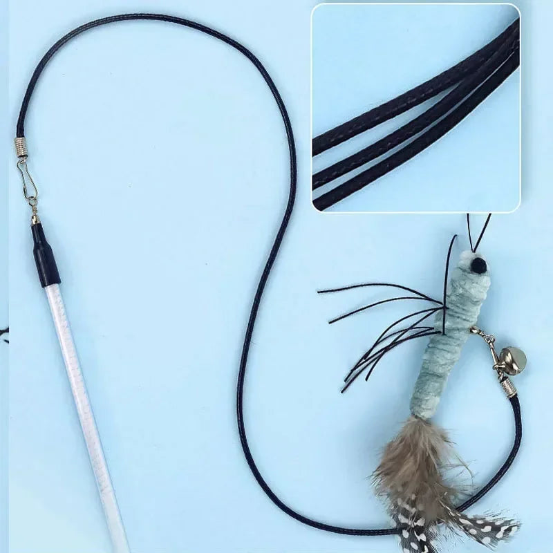 Fun insect Teasing interactive Cat Stick