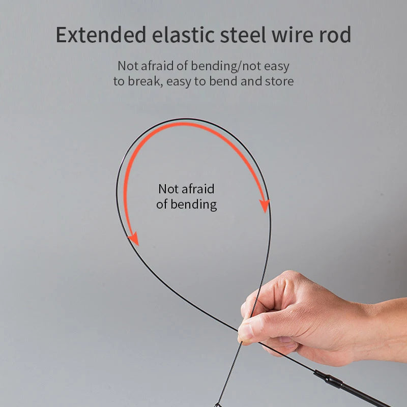 Interactive Cat Toy - Handsfree Playing Teaser Wand - with suction mount