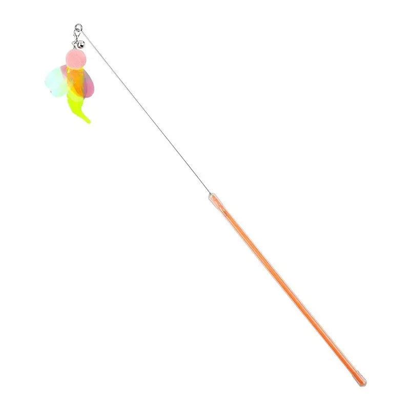 Fun insect Teasing interactive Cat Stick