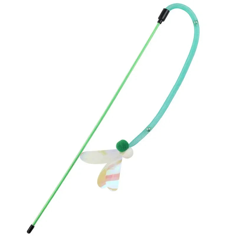Fun insect Teasing interactive Cat Stick