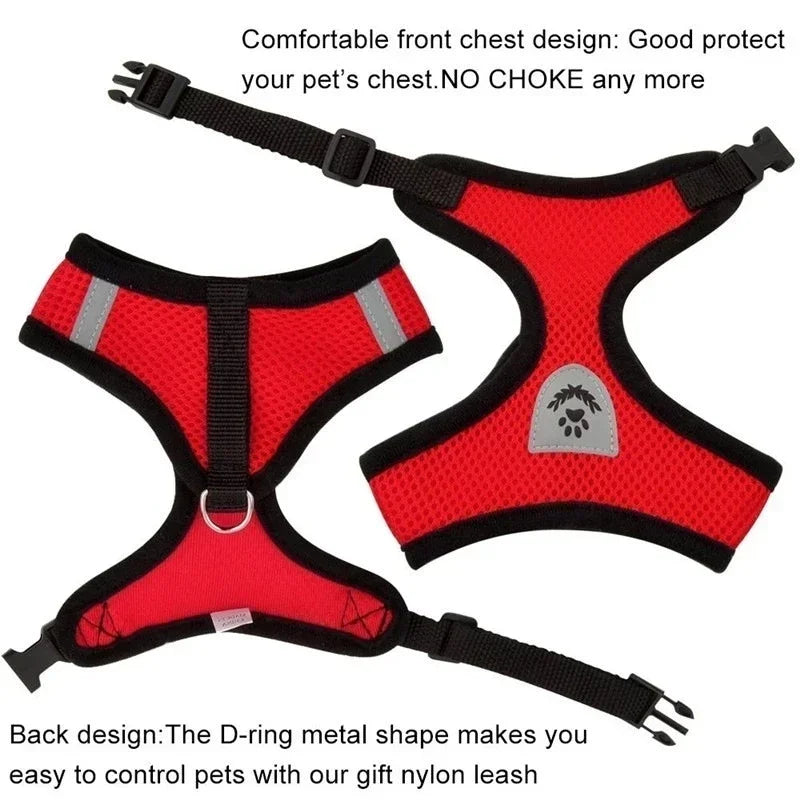 Fashionable Cat Harness Vest